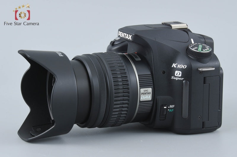 "Shutter count 2,327" PENTAX K100D SUPER 6.1MP DSLR SMC DA 18-55 AL Lens