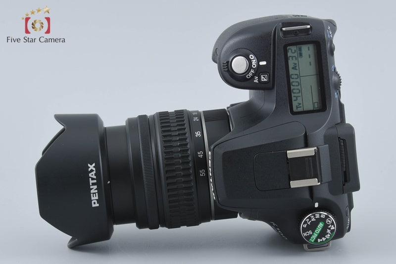 "Shutter count 2,327" PENTAX K100D SUPER 6.1MP DSLR SMC DA 18-55 AL Lens