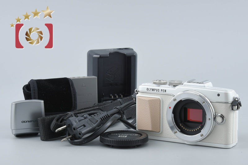 Olympus PEN Lite E-PL7 White 16.1 MP Digital Mirrorless Camera