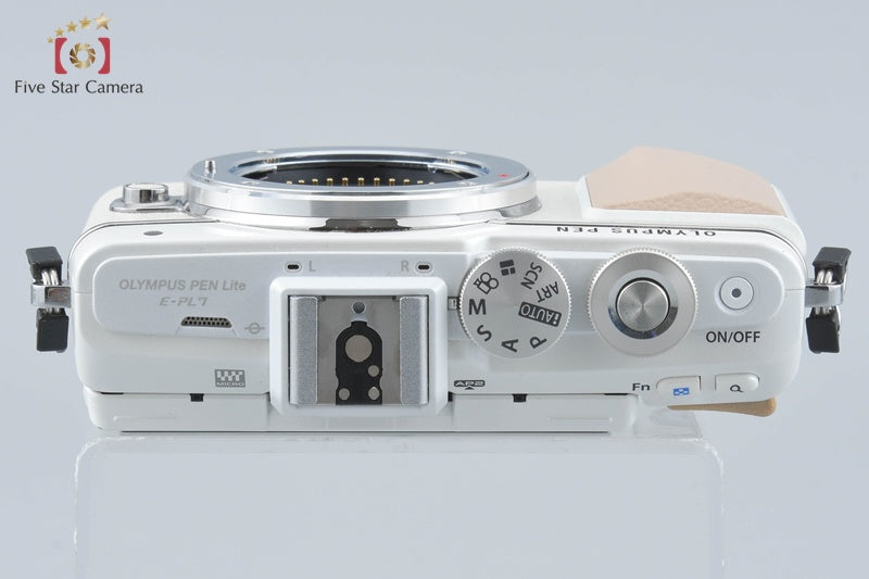 Olympus PEN Lite E-PL7 White 16.1 MP Digital Mirrorless Camera