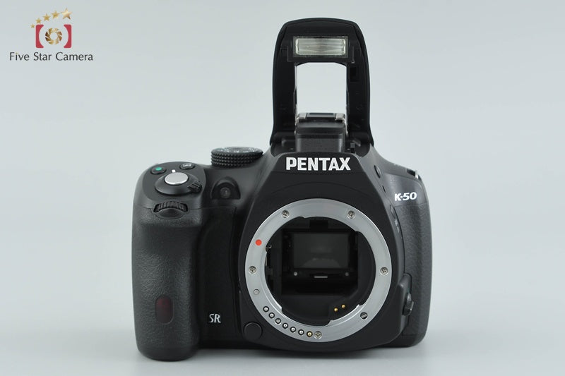 Pentax K-50 Black 16.3 MP Digital SLR Camera Body