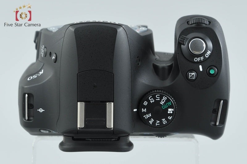 Pentax K-50 Black 16.3 MP Digital SLR Camera Body