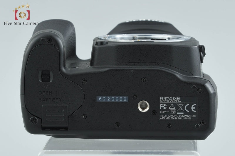 Pentax K-50 Black 16.3 MP Digital SLR Camera Body