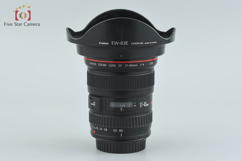 Canon EF 17-40mm f/4 L USM