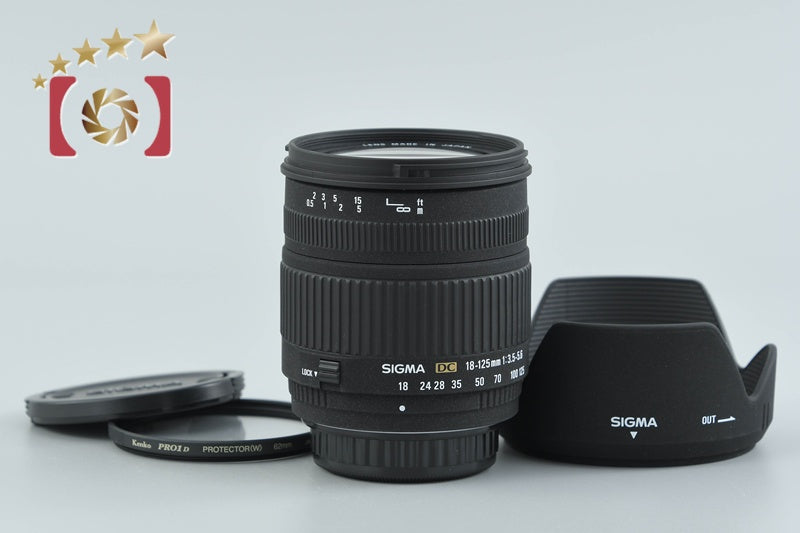 SIGMA 18-125mm f/3.5-5.6 DC for Pentax