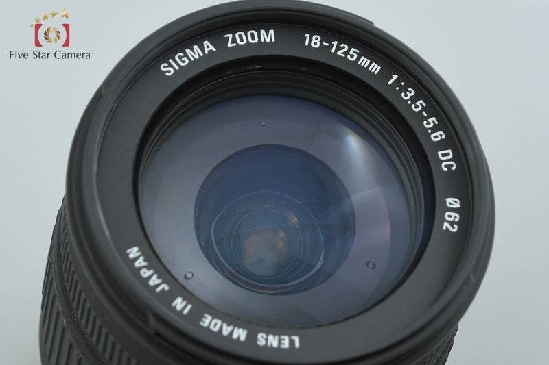 SIGMA 18-125mm f/3.5-5.6 DC for Pentax