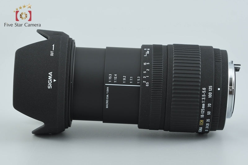 SIGMA 18-125mm f/3.5-5.6 DC for Pentax