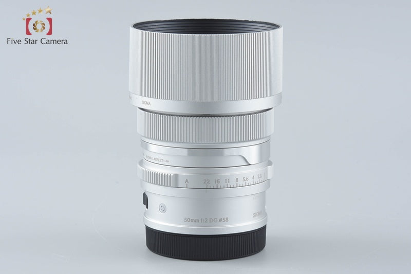 Sigma 50mm f/2 DG Contemporary Silver for L Mount