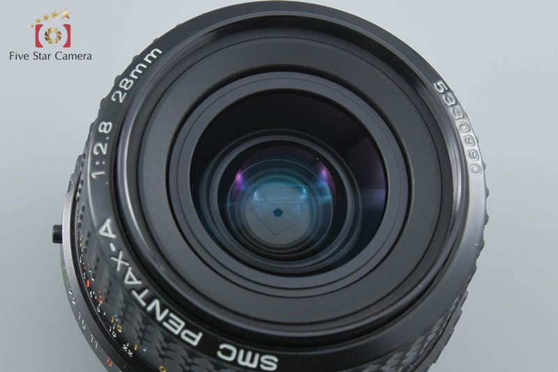 Pentax SMC A 28mm f/2.8 K Mount Lens