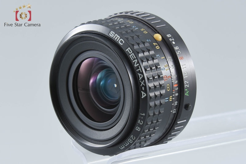 Pentax SMC A 28mm f/2.8 K Mount Lens