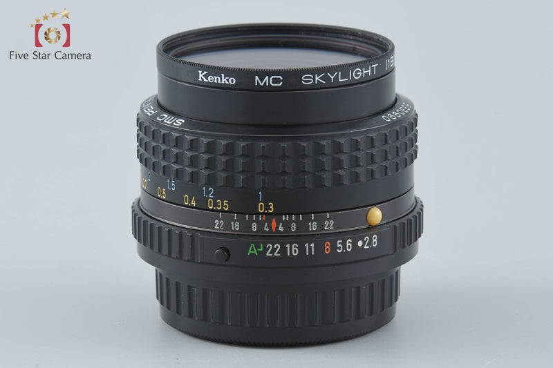 Pentax SMC A 28mm f/2.8 K Mount Lens