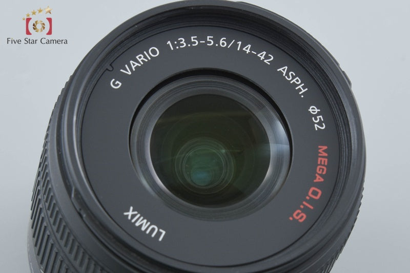 Panasonic LUMIX G VARIO 14-42mm f/3.5-5.6 ASPH. MEGA O.I.S. H-FS014042