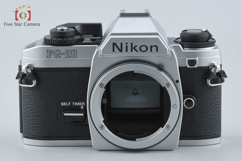 Nikon FG-20 Silver 35mm SLR Film Camera Body