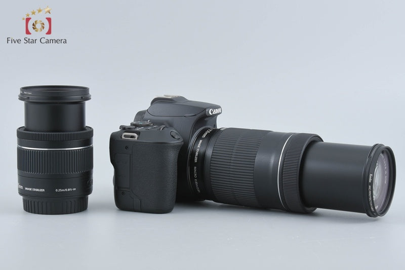 Canon EOS Kiss X10 / Rebel SL3 / 250D / 200DII 24.1 MP 18-55 55-250 Lenses