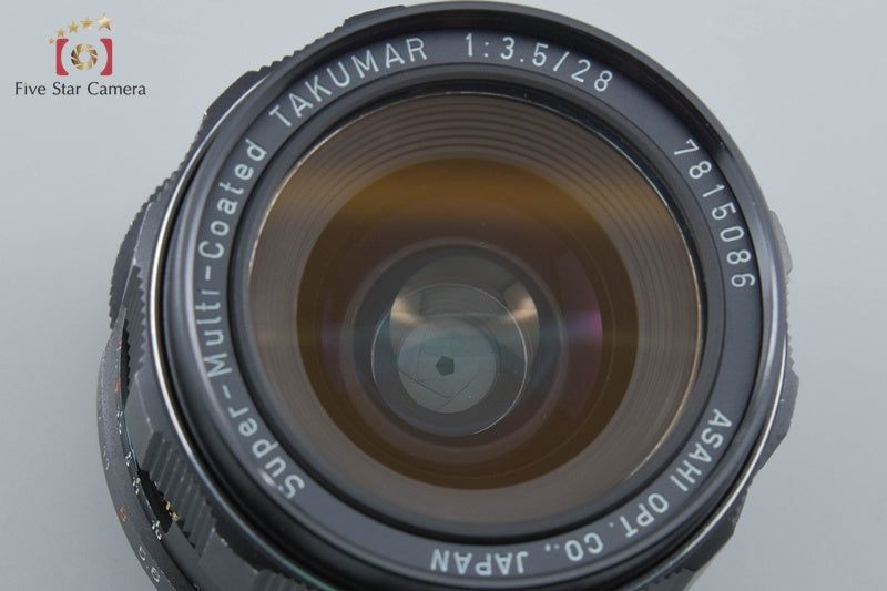Pentax SMC TAKUMAR 28mm f/3.5 M42 Mount Lens