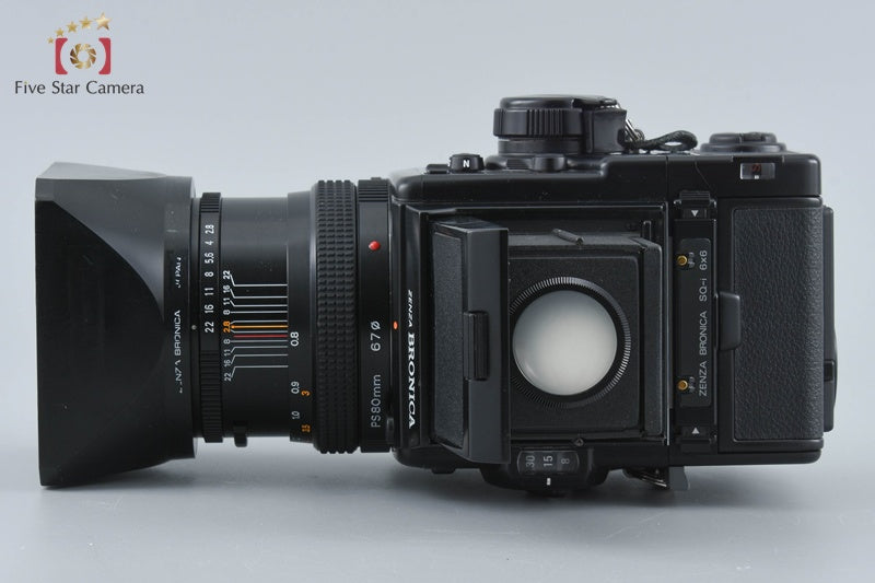 Zenza Bronica SQ-Ai + ZENZANON-PS 80mm f/2.8 w/ Box