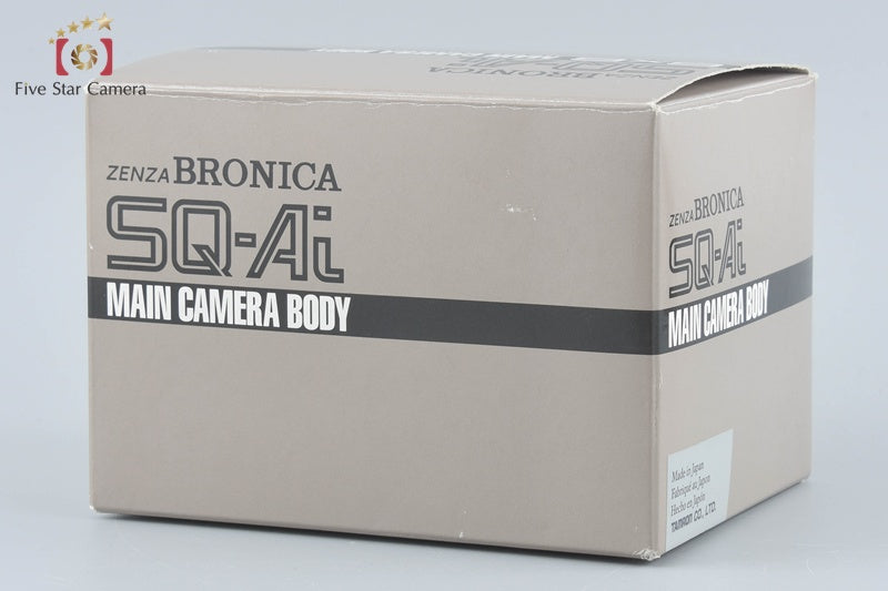 Zenza Bronica SQ-Ai + ZENZANON-PS 80mm f/2.8 w/ Box