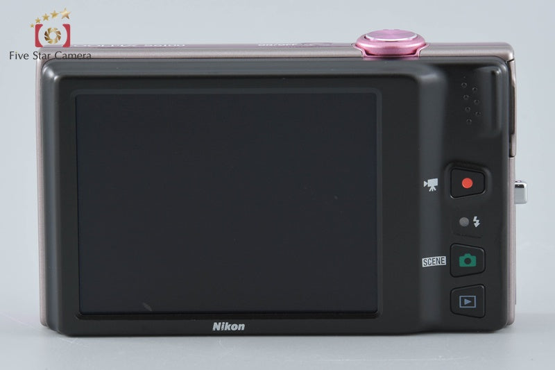Nikon COOLPIX S6100 Gloss Pink 16.0 MP Digital Camera