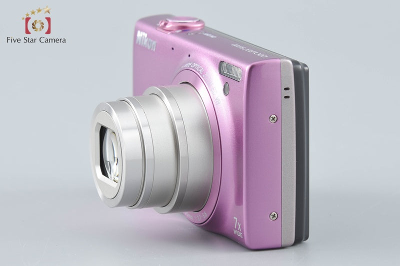 Nikon COOLPIX S6100 Gloss Pink 16.0 MP Digital Camera