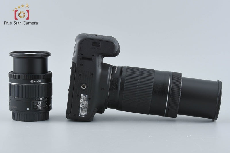 "Count 775" Canon EOS Kiss X9i / Rebel T7i / 800D 24.2 MP 18-55 55-250 Lenses