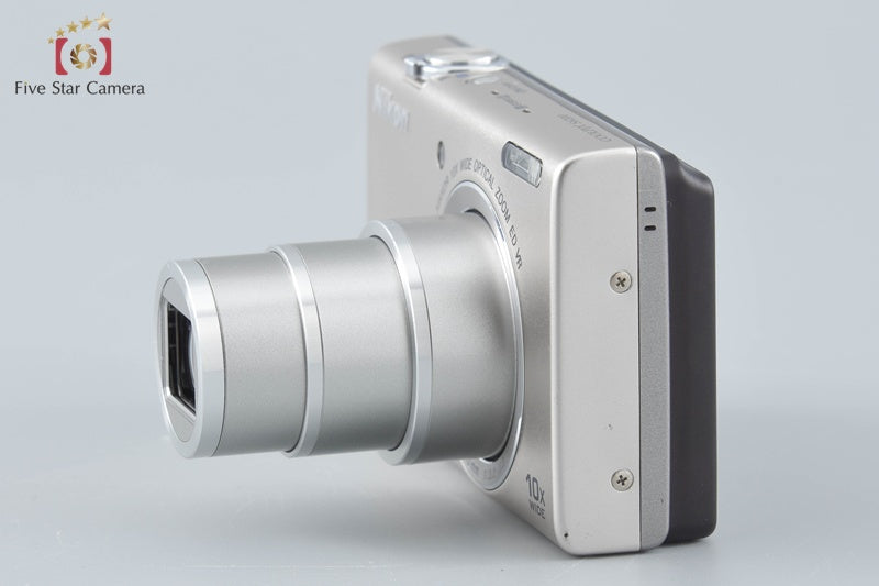 Nikon COOLPIX S6200 Platinum Silver 16.0 MP Digital Camera