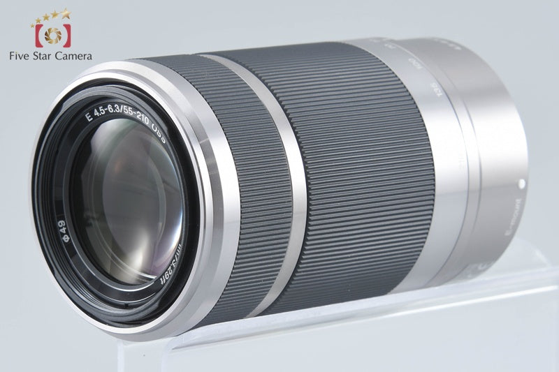 Sony E 55-210mm f/4.5-6.3 OSS Silver SEL55210