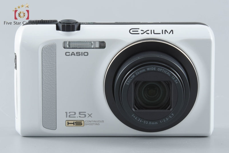Casio EXILIM EX-ZR200 White 16.1 MP Digital Camera