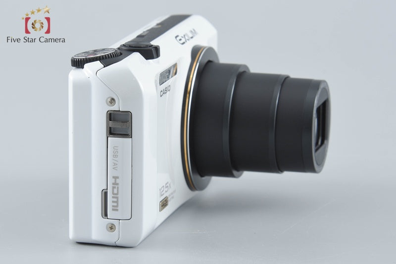 Casio EXILIM EX-ZR200 White 16.1 MP Digital Camera