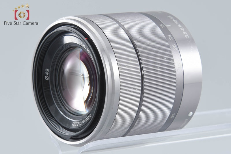 SONY E 18-55mm f/3.5-5.6 OSS SEL1855 Silver