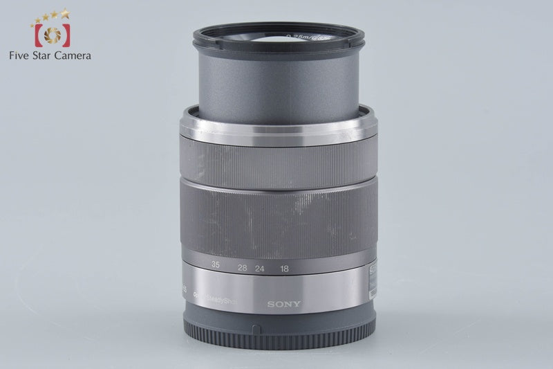 SONY E 18-55mm f/3.5-5.6 OSS SEL1855 Silver