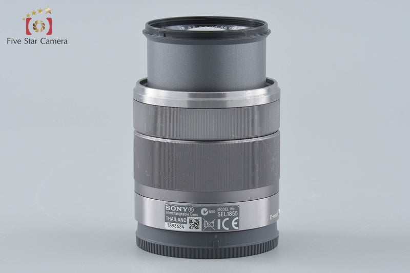 SONY E 18-55mm f/3.5-5.6 OSS SEL1855 Silver