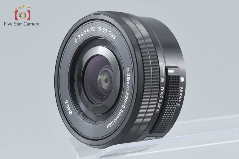 SONY E PZ 16-50mm f/3.5-5.6 OSS SELP1650 Black Sony E Mount