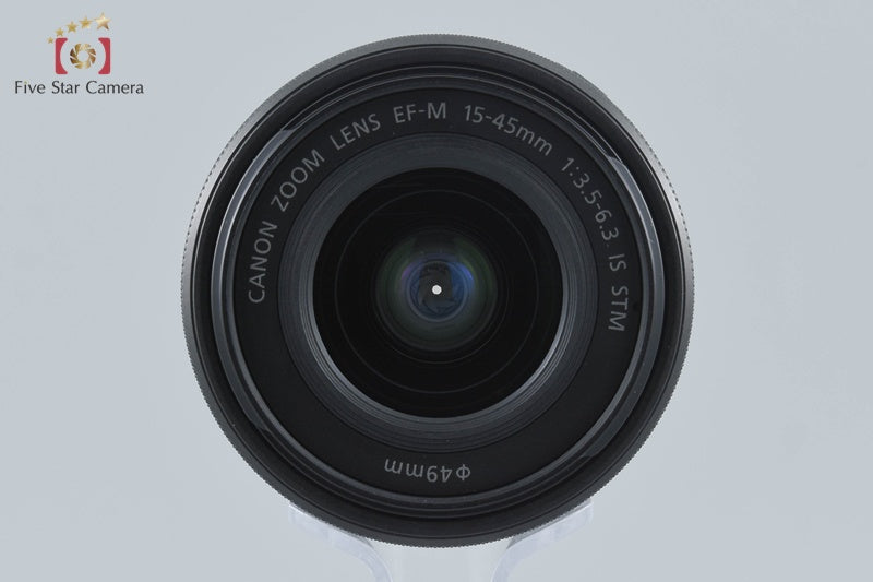 Canon EF-M 15-45mm f/3.5-6.3 IS STM Black