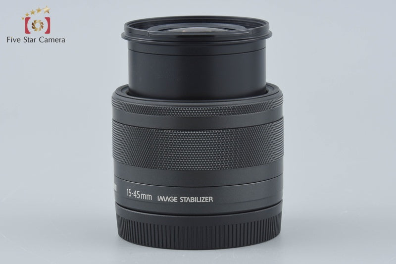 Canon EF-M 15-45mm f/3.5-6.3 IS STM Black