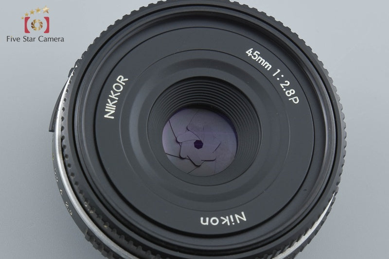 Nikon Ai-S NIKKOR 45mm f/2.8 P Black