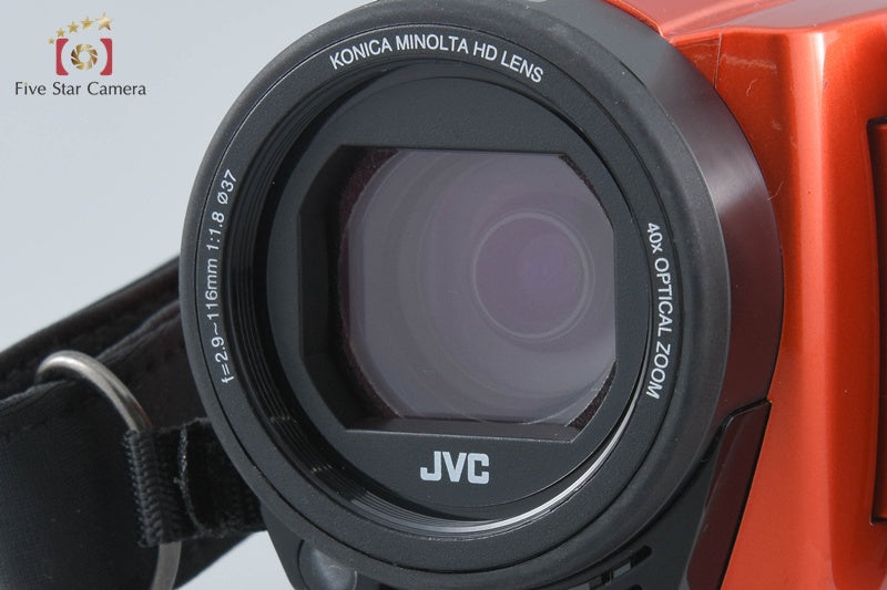 JVC Everio R GZ-RX680 Blood Orange Digital High Definition Video Camera