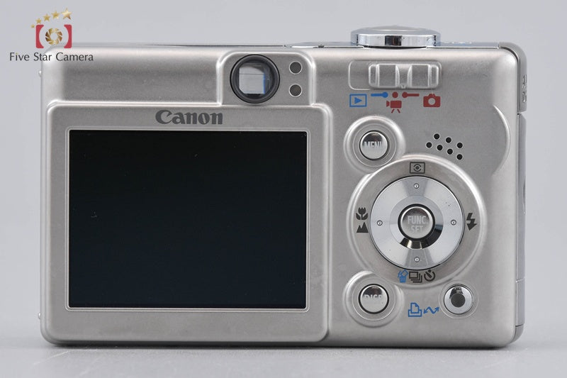 Canon IXY Digital 50 Silver 4.0 MP Digital Camera w/ Box