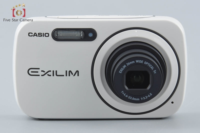 CASIO EXILIM EX-N1 White 16.1 MP Digital Camera w/ Box