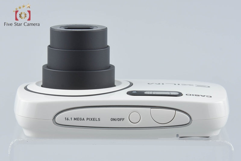 CASIO EXILIM EX-N1 White 16.1 MP Digital Camera w/ Box