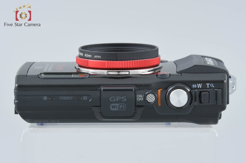 "Count 1,812" Olympus STYLUS TG-3 Tough Black 16.0 MP Digital Camera