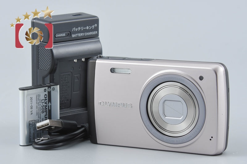 Olympus STYLUS VH-410 Silver 16.0 MP Digital Camera