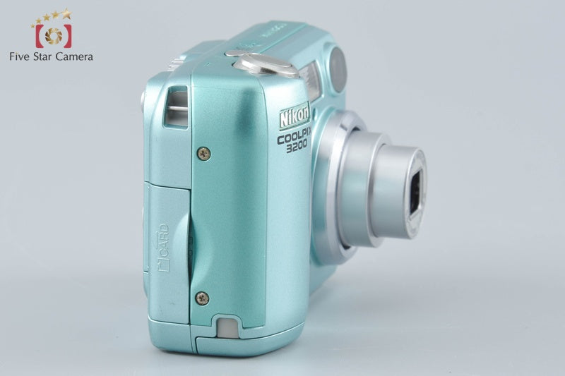 Nikon COOLPIX E3200 Mint Green 3.2 MP Digital Camera