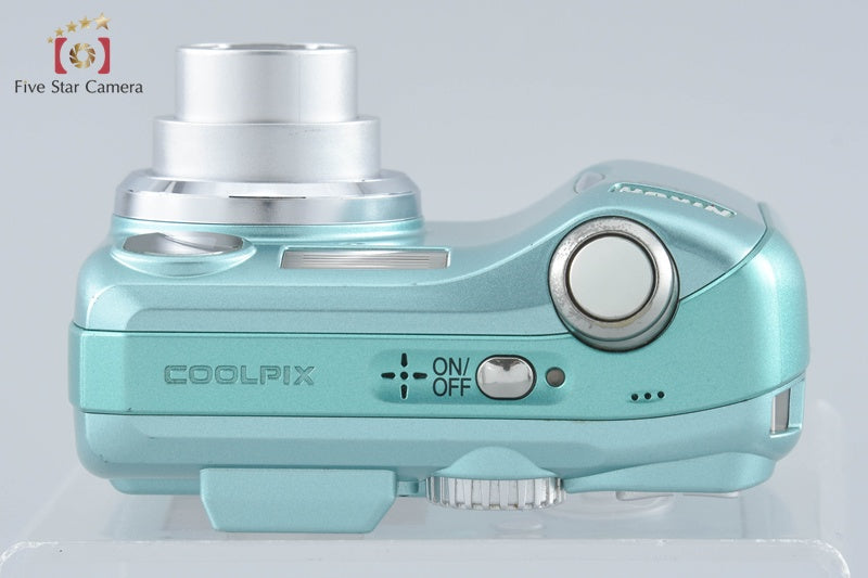 Nikon COOLPIX E3200 Mint Green 3.2 MP Digital Camera