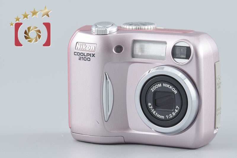 Nikon COOLPIX E2100 Fairy Pink 2.0 MP Digital Camera