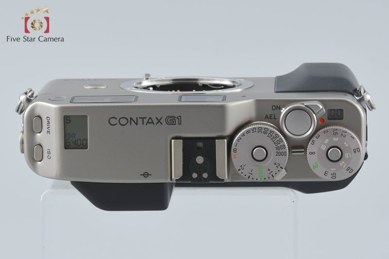 CONTAX G1 Green Label 35mm Rangefinder Film Camera w/ GD-1 Data Back