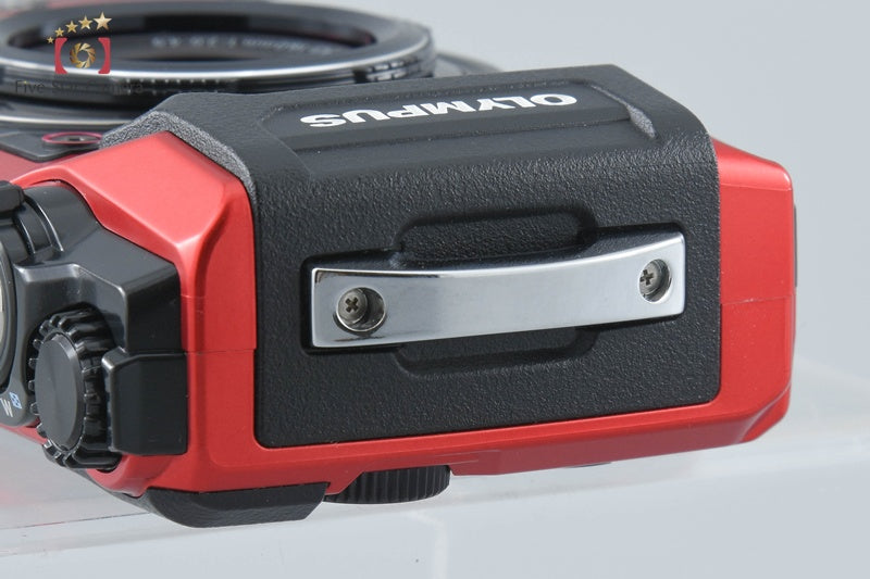 "Count 549" Olympus Tough TG-5 Red 12.0 MP 15m Waterproof Digital Camera