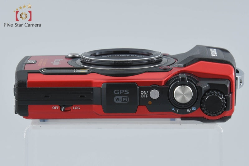 "Count 549" Olympus Tough TG-5 Red 12.0 MP 15m Waterproof Digital Camera