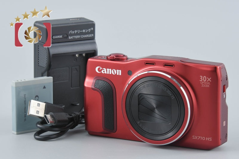 Canon PowerShot SX710 HS Red 20.3 MP Digital Camera