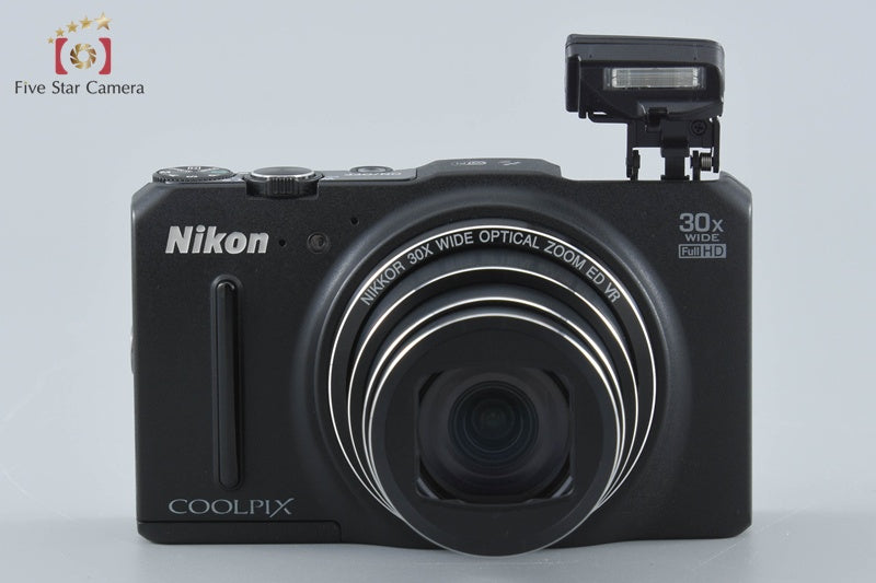 Nikon COOLPIX S9700 Precious Black 16.5 MP Digital Camera