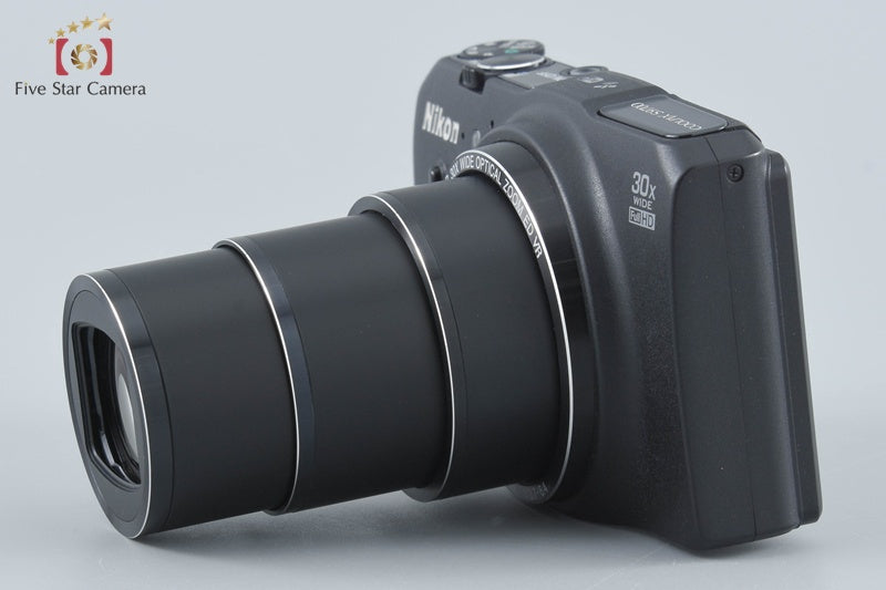 Nikon COOLPIX S9700 Precious Black 16.5 MP Digital Camera